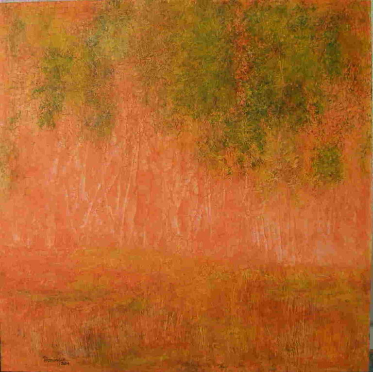 Painting by Gerald Domingue