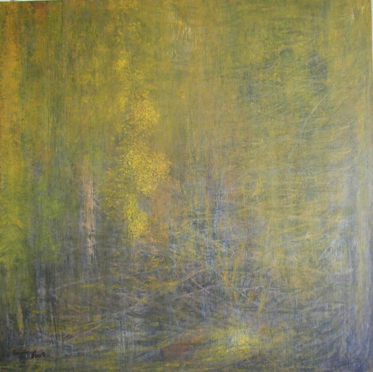 Painting by Gerald Domingue